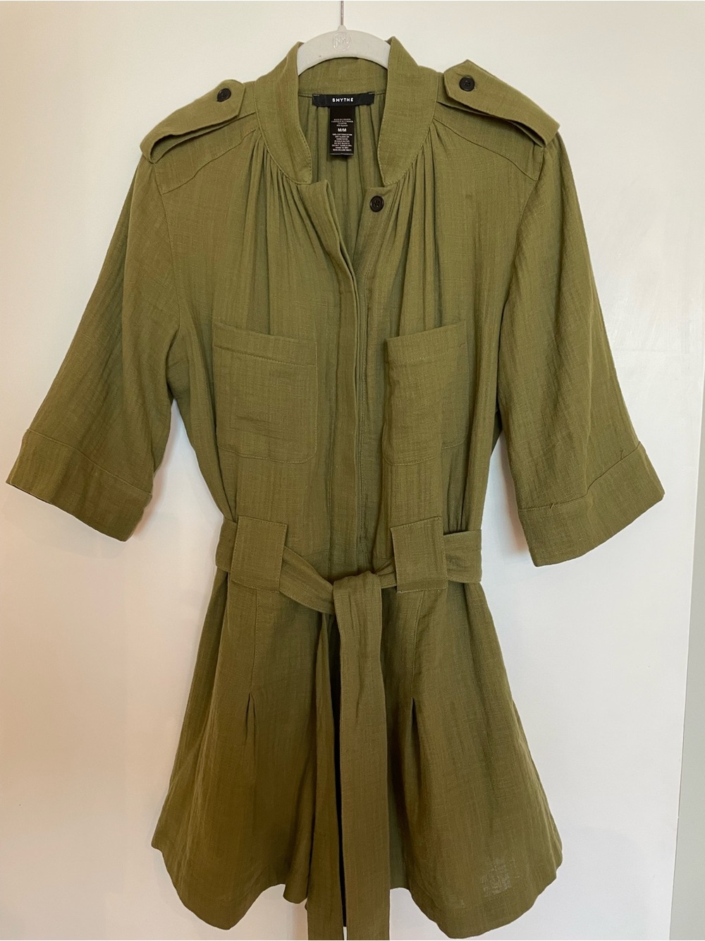 Smythe Olive Green Romper